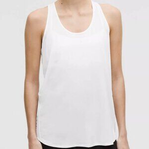 Lululemon Women’s Essential Pleated Tank in White Size 6 NWT